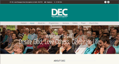 Desktop Screenshot of dec.ie